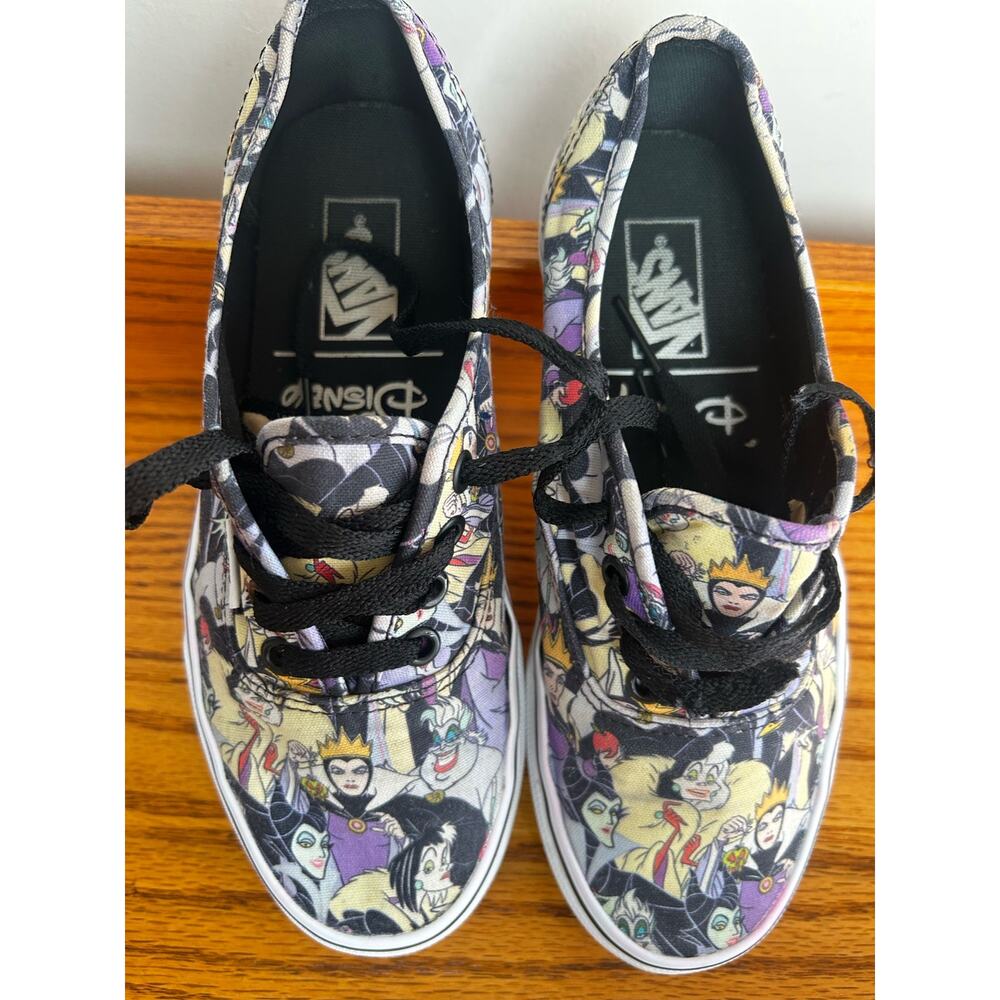 Vans Women's Size 6 Disney Villains Ursula Cruella Shoes Sneakers Skater - Picture 7 of 9